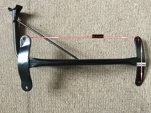 Buggy rear fender bracket - buggy,