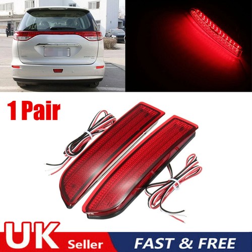 Rear bumper reflector - rear, led