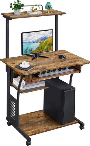 Tier computer desk with - 3,