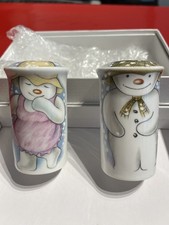 Royal Doulton Snowman and Lady