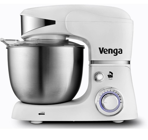 White stand mixer - mixer, 1000w