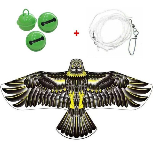 Emulation flying hawk kite - flying,