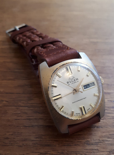 Vintage buler 10181 day date - buler,