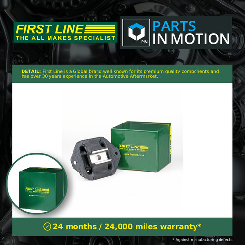 Engine mount rear fem3252 - mount,