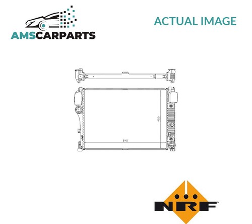 Engine cooling radiator - radiator, 53839