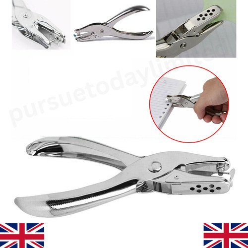 Hole punch metal hand - hole, one