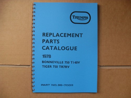 Triumph t140v tr7rv - t140v,tr7rv, book