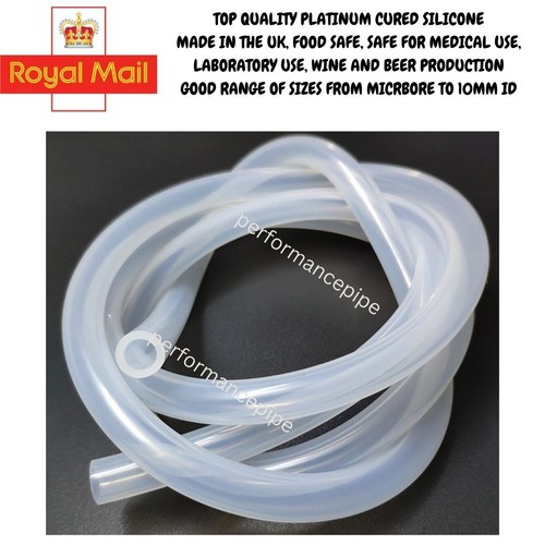Clear silicone pipe tube hose - clear,