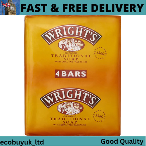 Wright coal tar soap - wright's, for