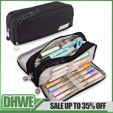 Pencil Case for Girls Boys Large Pencil Cases Big Capacity with 3 Compartments