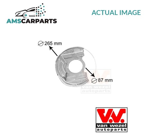 Splash panel brake disc - brake,