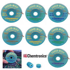 Chemtronics SODER-WICK Desolder Braid Wick Wire Mop Solder Sucker Flux Remover
