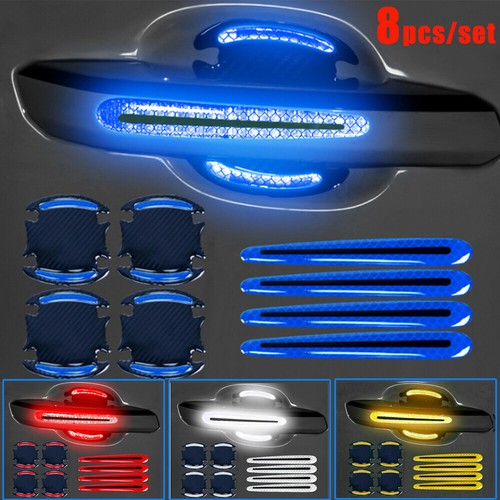 Car reflective door handle - door,
