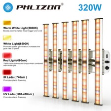 BAR-4000W Spider w/Samsung281b LED Grow Light Bar UV+IR Full Spectrum Indoor Veg