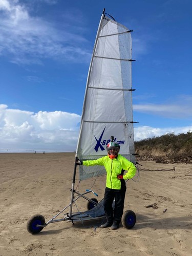 Sail land yacht - sail,
