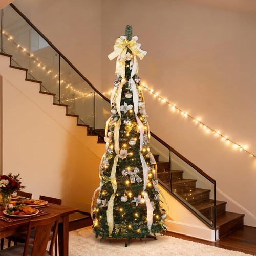 6ft pop christmas tree pre - tree,