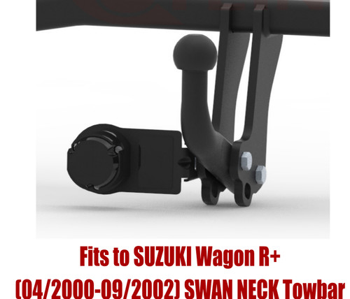 Swan neck tow bar for - tow, suzuki
