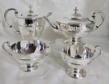 Antique sterling silver Tea
