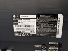 lg 55 inch 4k smart tv oled broken screen, selling for parts