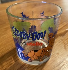 Vintage Scooby Doo Nutella Drinking Glass Tumbler Collectible - Shaggy & Scooby