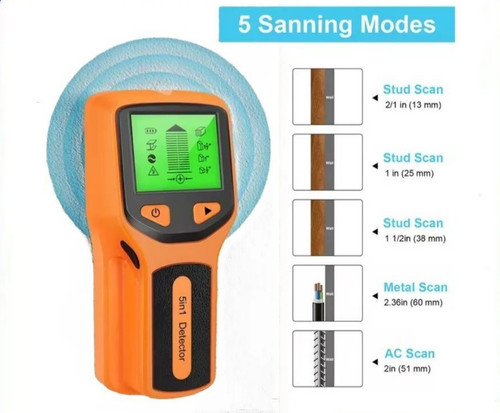 Electric detector wall - in, 1
