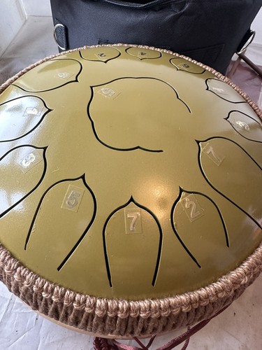 Steel handpan drum inch - steel,