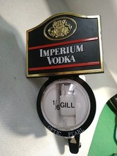 Imperium Vodka 1/6 Gill Optic, Home Bar Pub Man Cave Gaskell & Chambers