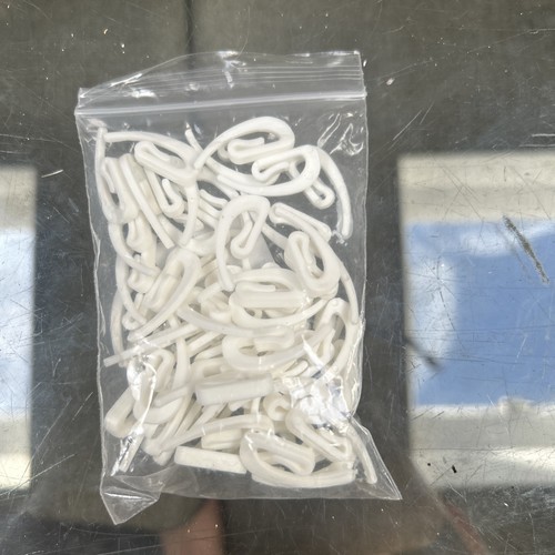 White plastic curtain - 50,