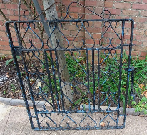 Century old wrought iron - a,