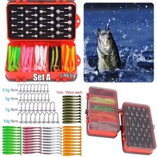 86pcs Fishing Tackle Box Lure
