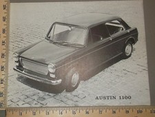 1967 Austin 1100 Brochure