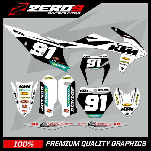 Custom graphics kit ktm sx - ktm,