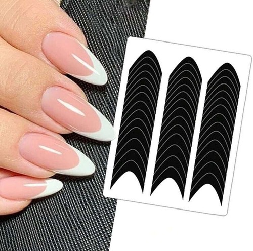 French manicure nail tip guide - nail,