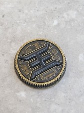 Legacy BLACK ZEO CRYSTAL Power Coin-Weathered for Bandai Legacy Ranger Morpher