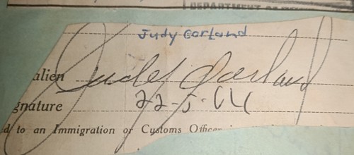 Rare autograph signiture - rare,