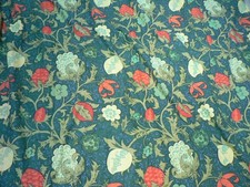 Vintage Door Curtain Green