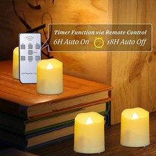 6Pcs Flameless LED Candle