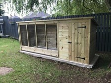 TANALISED DOG KENNEL AND RUN