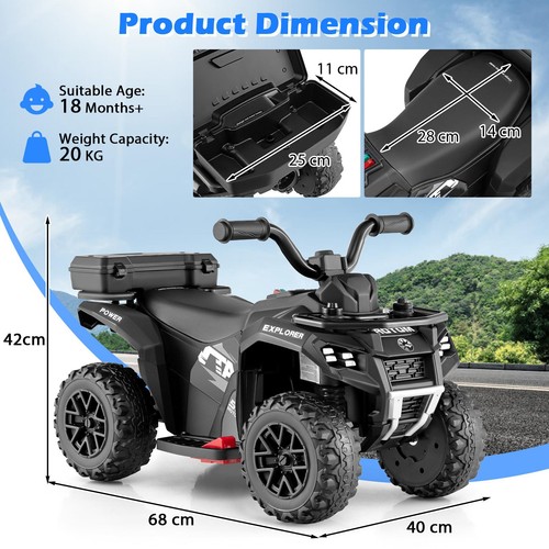Kids electric quad - kids,