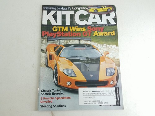 Kit car magazine ggm - ggm, sony
