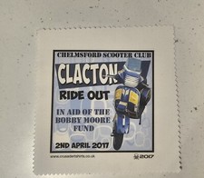 Rare Clacton Ride Out Patch