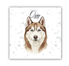 Husky Personalised Fridge