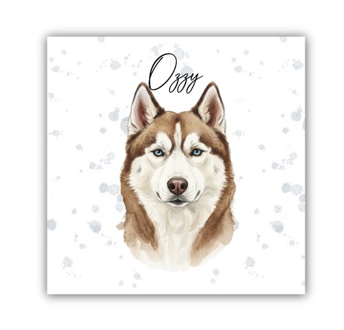 Husky personalised fridge - husky,