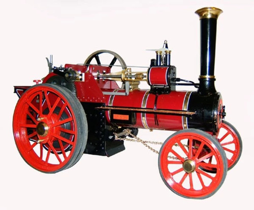 Traction engine steam burrell - steam,