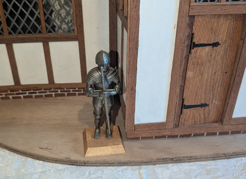 Vintage miniature knight - vintage,