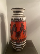 Large Scheurich Pottery Vase 239.41. West German. Retro. Vintage