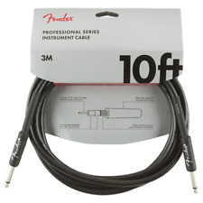 Fender Professional Series Instrument Cable - 3m 10ft - Black