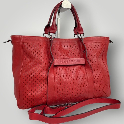 Longchamp 2way leather top - longchamp,
