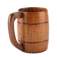 ♮Natural Wooden Beer Cup
