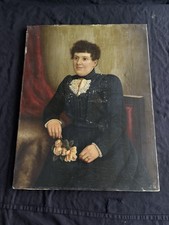 Victorian Oil Painting On